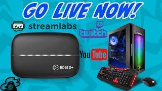 HOW TO STREAM & GAME ON ONE PC WITH ELGATO HD60 S+ 1080P 60FPS4K 60FPS \AYOOHENRY