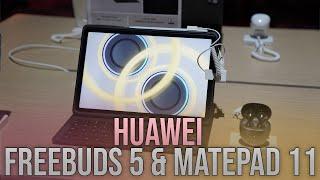 Huawei MatePad 11 2023 WPS PC-level software and Freebuds 5 Hands-on