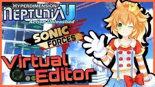 Virtual Editor Hyperdimension Neptunia U X Sonic Forces Music Mashup