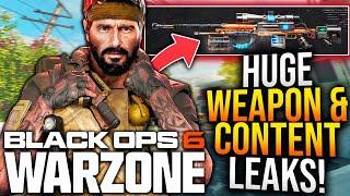 WARZONE New WEAPON UPDATE LEAKS BLACK OPS 6 CONTENT & More BO6 WARZONE