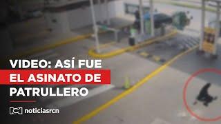 Video así fue la persecución y el asesinato del patrullero Heiner Loaiza en Bogotá