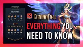 Crownfall How to Unlock All Items Arcanas & More  Complete Dota 2 Crash Course