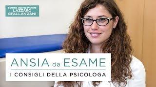 ANSIA da ESAME  I consigli della psicologa