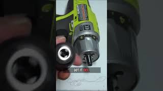 Removing the Chuck From A Ryobi Drill  #shortsfeed #tools #shorts