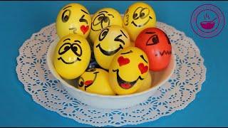 Пасхальные Яйца-Смайлики Emoji Easter Eggs