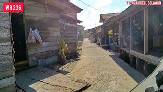 Berkendara at Lorong Pemukiman Bagan Deli Kota Belawan Medan  street view ️