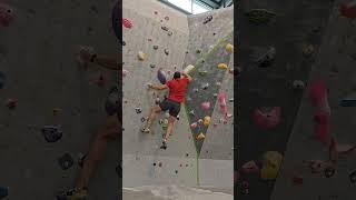 First session after belaying fall still can send V67a #bouldering #climbing