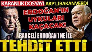 Bahçeli Erdoğanı Tehdit Etti.Erdoğanın Uykuları Kaçacak.Siyaseti Sallayacak Şok İddia #sondakika