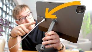 Erster magnetischer iPad-Ständer mit Ladefunktion von Lululook im Test