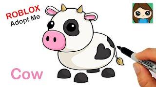 How to Draw a Cow  Roblox Adopt Me Pet