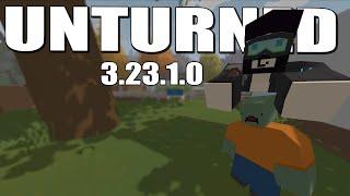 Unturned 3.23.1.0  Апнули зомби выпадение вещей со структур и др.