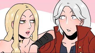 Lady would be a good mommy?  Devil May Cry Comic Dub