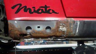Rust repair - Mazda Miata MX-5 first generation