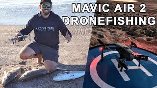 TRIPLE HOOKUP DRONE FISHING WHAKATANE NZ Catch n Cook Mavic Air 2 & Gannet Sport bait release