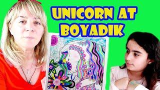 UNİCORN AT BOYADIK RENKLERLE OYNADIK OYUNCAK BUTİĞİM