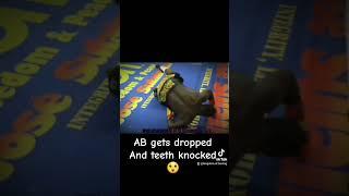 Adrian Broner gets dropped and teeth knocked out