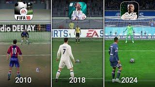 Evolution of FIFA MOBILE 2010-2024  FIFA 10 - FC MOBILE 24