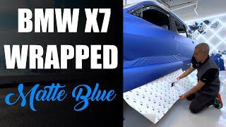 Vinyl wrapped 2023 BMW X7  #carwrapping #carwrap #vinylwrap