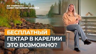 Как получить земельный участок в Карелии бесплатно #карелия #участокбесплатно #гектар