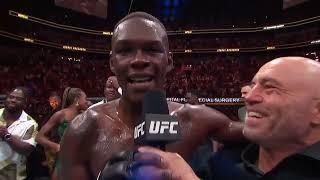 UFC 287 Исраэль Адесанья - Слова после боя