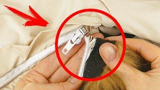 With This Method You Repair a Broken Zipper in 2 Minutes even if you are not a Tailor