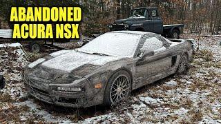 Abandoned Supercar Acura NSX  First Wash in Years  Car Detailing Restoration