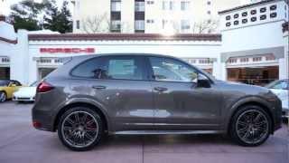 2013 Porsche Cayenne GTS Umbe Luxor Beige leather Alcantara Beverly Hills @porscheconnection