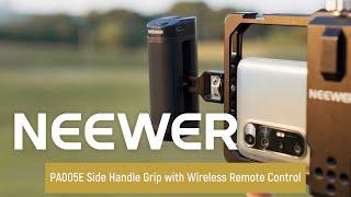 Introducing NEEWER PA005E Side Handle Grip with Wireless Remote Control