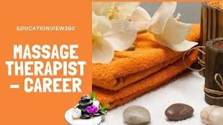 Massage Therapist Career  Salary  Growth  Job  EducationView360