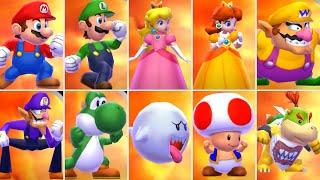 Mario Party Island Tour All Characters Master Difficulty