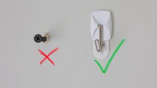 The Holy Grail of Wall Hooks Why Damage Your Walls?