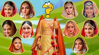 wrong Heads puzzle of saath nibhana sathiya new bridal look  Gopi bahu  gia manek  Puzzle show