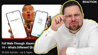 Xiaomi HyperOS vs. MIUI 14 - Was sind die Unterschiede? Reaction