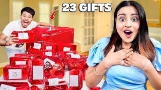 23 Gifts for Her 23rd Birthday  *Mayank Surprised Nishu*