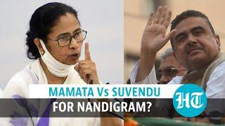 Mamata Vs who in Nandigram?’ Suvendu Adhikari responds guarantees BJP win