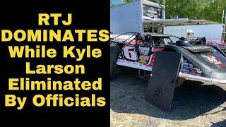 RTJ Dominates at Georgetown While Kyle Larson Gets Eliminated By Officials