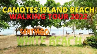 Camotes Island Cebu 2022  Beach Walking Tour  Santiago White Beach