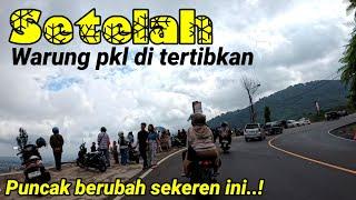 PASCA PKL Satu Minggu di tertibkan RUTE PUNCAK Semakin indah..‼️