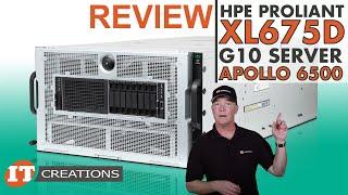 8X GPU HPE ProLiant XL675D Gen10 & Apollo 6500 REVIEW  IT Creations