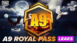  A9 ROYAL PASS  1 TO 100 RP REWARDS  ACE 9 ROYAL PASS LEAKS  A9 ROYAL PASS PUBG MOBILEBGMI 