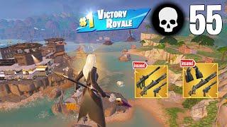 55 Elimination Solo vs Squads Wins Fortnite Chapter 5 Season 4 Ps4 Controller Gameplay