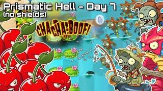 Vanilla Level Pack Prismatic Hell - Day 7 no shields  Plants vs. Zombies 2