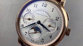 A. Lange & Sohne 1815 Annual Calendar 238.032E A. Lange Watch Review