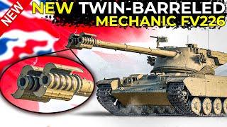 NEW Mechanic - Twin-Barreled Heavy FV226 Contradictious in World of Tanks  First Look