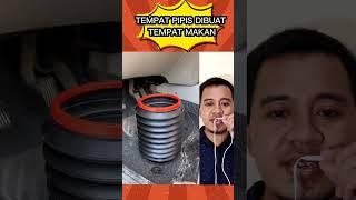 ORANG KAYA TAPI JOROK TEMPAT BUAT PIPIS DIPAKE BUAT MAKAN