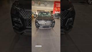 new mg Hector blackstrom edition new black with red