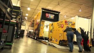 Insider Kyle Buschs M&MS Hauler Heads for Daytona