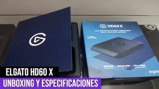 Elgato HD60 X  Unboxing y Especificaciones Técnicas #unboxing #elgato #elgatohd60x