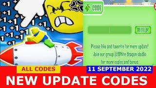 NEW UPDATE CODES New ALL CODES Racing Rocket ROBLOX  September 11 2022