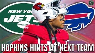 DeAndre Hopkins Hints At His Next Team  New York Jets Don’t Seem Likely